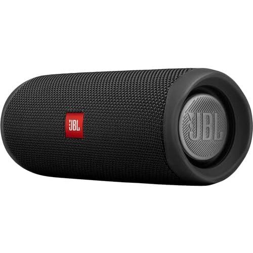 제이비엘 JBL Flip 5: Portable Wireless Bluetooth Speaker, IPX7 Waterproof - Black - Boomph's Comprehensive Ultimate Performance Cloth Solution for Your On-The-Go Sound Experience