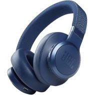 JBL Live 660NC - Wireless Over-Ear Noise Cancelling Headphones with Long Lasting Battery and Voice Assistant - Blue, Medium