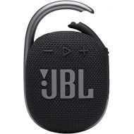 JBL Clip 4 Portable Wireless Bluetooth Waterproof/Dustproof Speaker - Black (Renewed)