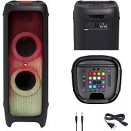 JBL PartyBox 1000 High Power 1100W Wireless Bluetooth Party Speaker (JBLPARTYBOX1000AM) + AUX Cable + Microfiber Cloth
