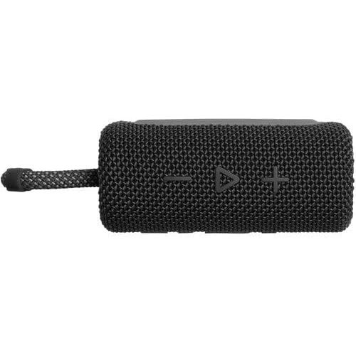 제이비엘 JBL GO 3 Waterproof Ultra Portable Bluetooth Speaker Bundle with Megen Hardshell Case (Black)
