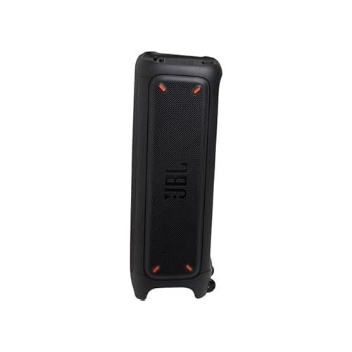 제이비엘 JBL PartyBox 1000 High Power 1100W Wireless Bluetooth Party Speaker (JBLPARTYBOX1000AM) + Wireless Two Microphone System with Receiver + AUX Cable + Microfiber Cloth