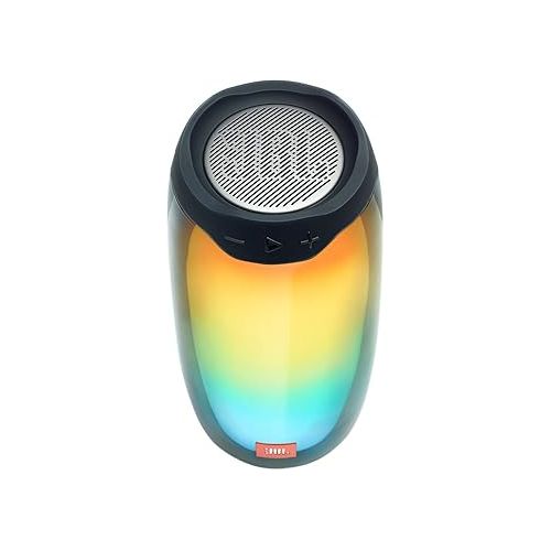 제이비엘 JBL Pulse 4 - Waterproof Portable Bluetooth Speaker with Light Show - Black