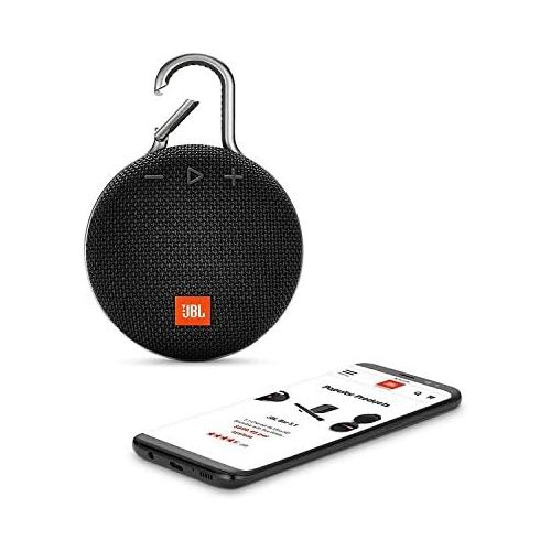 제이비엘 [아마존베스트]JBL Clip 3 Waterproof Portable Bluetooth Speaker - Black