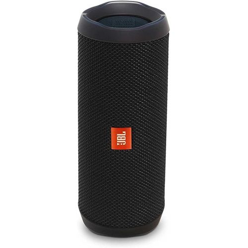 제이비엘 [아마존베스트]JBL Flip 4 Portable Bluetooth Wireless Speaker Bundle with Protective Travel Case - Black