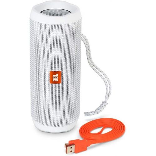 제이비엘 [아마존베스트]JBL Flip 4 Bluetooth Portable Stereo Speaker - White