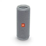 [아마존 핫딜]  [아마존핫딜]JBL Flip 4 Bluetooth Box in Grau (Wasserdichter, tragbarer Lautsprecher mit Freisprechfunktion & Alexa-Integration  Bis zu 12 Stunden Wireless Streaming mit nur einer Akku-Ladung)