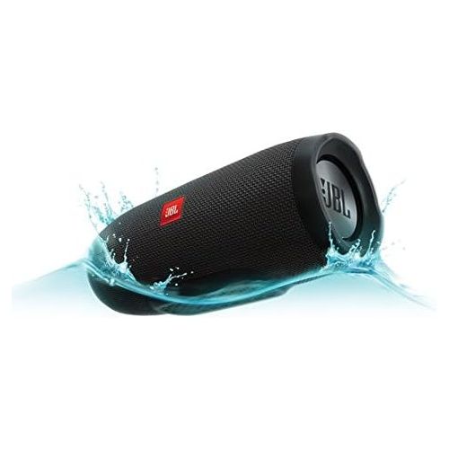 제이비엘 JBL Charge 3 JBLCHARGE3BLKAM Waterproof Portable Bluetooth Speaker (Black)