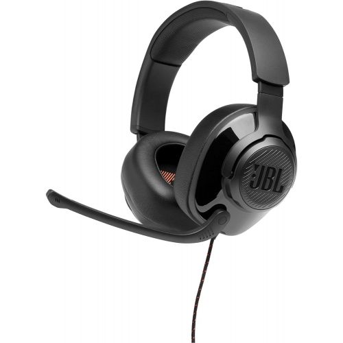 제이비엘 JBL Quantum 200 - Wired Over-Ear Gaming Headphones - Black, Large