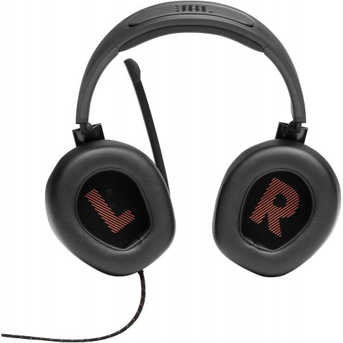 제이비엘 JBL Quantum 300 - Wired Over-Ear Gaming Headphones with JBL Quantum Engine Software - Black