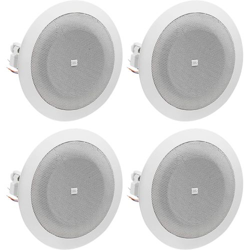 제이비엘 (12) JBL 8124 4 Full Range Commercial 70V/100V 6w Ceiling Speakers 4 Restaurant