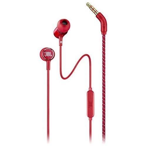 제이비엘 JBL Live 100 in-Ear Headphones with Remote - Red