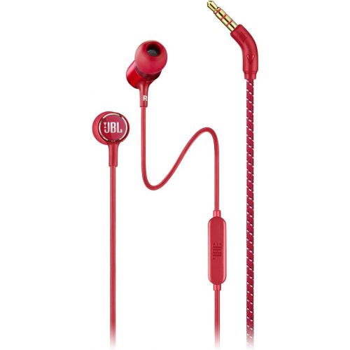 제이비엘 JBL Live 100 in-Ear Headphones with Remote - Red