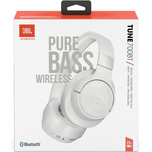 제이비엘 JBL T700BT Wireless Over-Ear Headphones - White