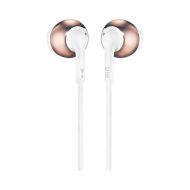 JBL JBLT205RGDAM T205 in-Ear Headphone with One-Button Remote/Mic, Rose Gold