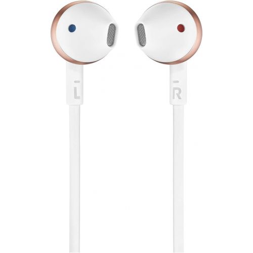 제이비엘 JBL JBLT205RGDAM T205 in-Ear Headphone with One-Button Remote/Mic, Rose Gold