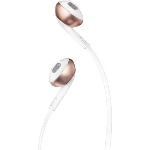 제이비엘 JBL JBLT205RGDAM T205 in-Ear Headphone with One-Button Remote/Mic, Rose Gold