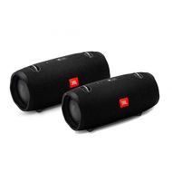 JBL Xtreme 2 Portable Wireless Bluetooth Speakers - Pair (Black)