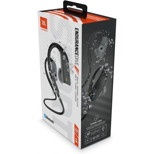 제이비엘 JBL Endurance Dive, Wireless MP3 in-Ear Sport Headphone with One-Button Mic/Remote - Black