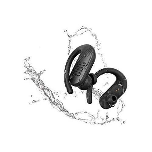 제이비엘 JBL Endurance Jump Waterproof Wireless Sport in-Ear Headphones Bundle with gSport Deluxe Hardshell Case (Black)