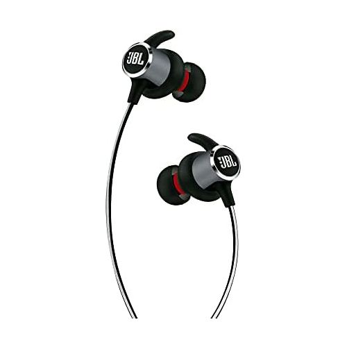 제이비엘 JBL Reflect Mini 2.0, in-Ear Wireless Sport Headphone with 3-Button Mic/Remote - Black