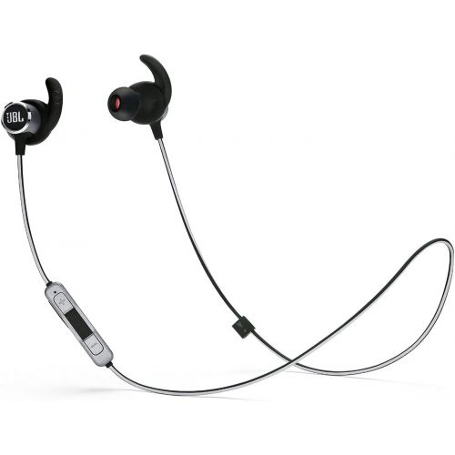 제이비엘 JBL Reflect Mini 2.0, in-Ear Wireless Sport Headphone with 3-Button Mic/Remote - Black