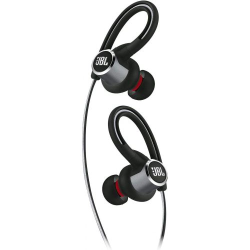 제이비엘 JBL Reflect Contour 2.0, Secure Fit, in-Ear Wireless Sport Headphone with 3-Button Mic/Remote - Black