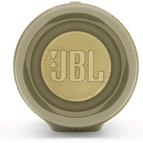 제이비엘 JBL Charge 4 Portable Waterproof Wireless Bluetooth Speaker Bundle with Anker 2-Port Wall Charger - Gray