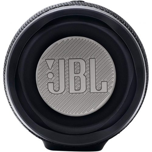 제이비엘 JBL Charge 4 Portable Waterproof Wireless Bluetooth Speaker Bundle with divvi! Charge 4 Protective Hardshell Case - Black