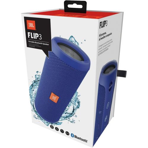 제이비엘 JBL Flip 3 Splashproof Portable Stereo Bluetooth Speaker (Black)
