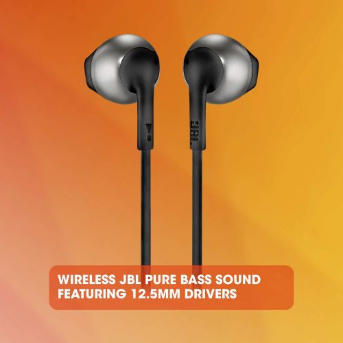 제이비엘 JBL T205BT in-Ear, Wireless Bluetooth Headphone, Black, One Size