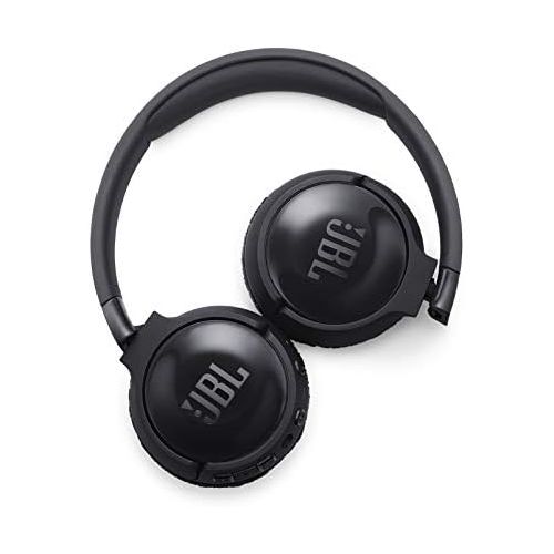 제이비엘 JBL T600BTNC Noise Cancelling, On-Ear, Wireless Bluetooth Headphone, Black, One Size