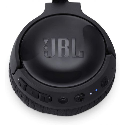 제이비엘 JBL T600BTNC Noise Cancelling, On-Ear, Wireless Bluetooth Headphone, Black, One Size