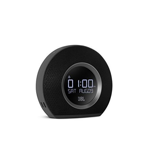 제이비엘 JBL Horizon Bluetooth Clock Radio with Usb Charging and Ambient Light, Black