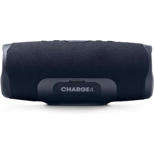 제이비엘 JBL Charge 4 Waterproof Wireless Bluetooth Speaker Bundle with Portable Hard Case - Black