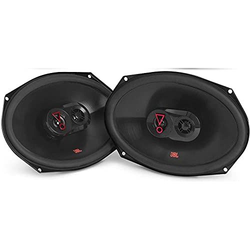 제이비엘 Pair of JBL Stage3 9637F 6 X 9 Three-Way Car Audio Speaker No Grill Bundle