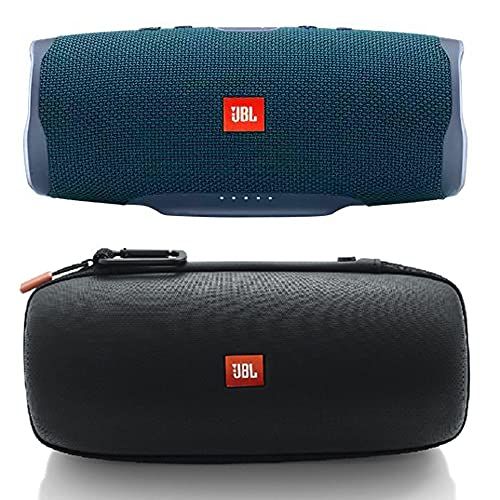 제이비엘 JBL Charge 4 Blue Bluetooth Speaker with JBL Authentic Carrying Case