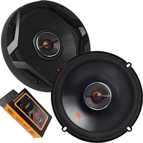 제이비엘 JBL GX628 6-1/2 Inches Coaxial Car Audio Loudspeaker with Frequency Response: 50Hz ? 21kHz / Power Handling: 60W RMS, 180W Peak and Gravity Magnet Phone Holder Bundle