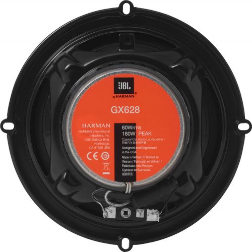 제이비엘 JBL GX628 6-1/2 Inches Coaxial Car Audio Loudspeaker with Frequency Response: 50Hz ? 21kHz / Power Handling: 60W RMS, 180W Peak and Gravity Magnet Phone Holder Bundle