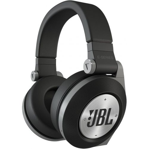 제이비엘 JBL E50BT Black Premium Wireless Over-Ear Bluetooth Stereo Headphone, Black