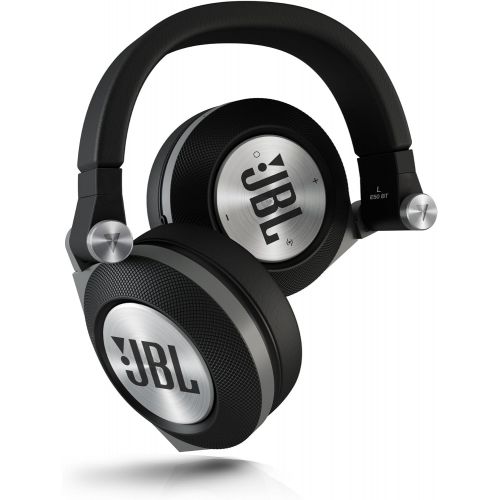 제이비엘 JBL E50BT Black Premium Wireless Over-Ear Bluetooth Stereo Headphone, Black