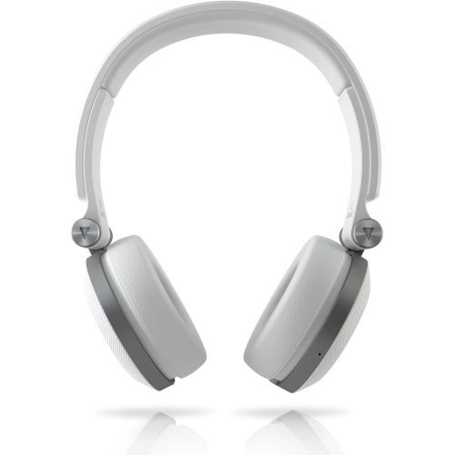 제이비엘 JBL E30 White High-Performance On-Ear Headphones with JBL Pure Bass and DJ-Pivot Ear Cup, White