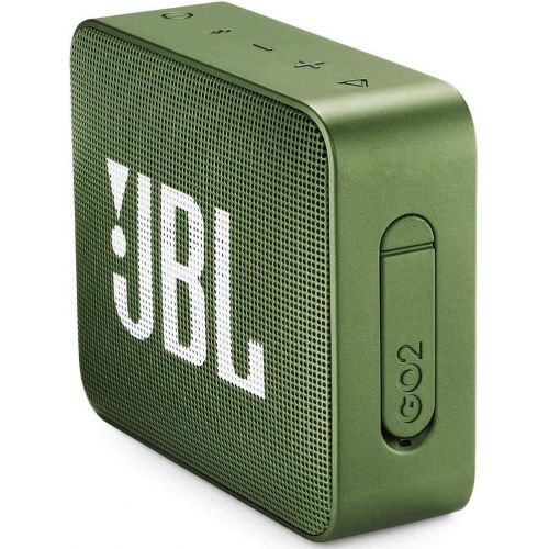 제이비엘 JBL GO2 Waterproof Ultra Portable Bluetooth Speaker (Green 2-Pack)