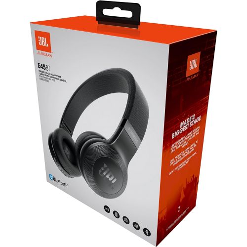 제이비엘 JBL JBLE45BTBLK Harman E45 Bluetooth On-Ear Headphone - Black