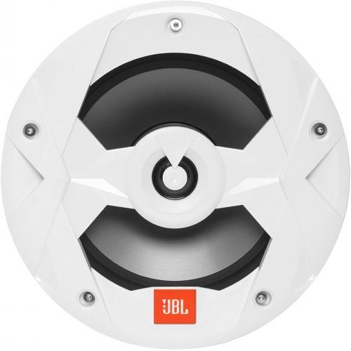 제이비엘 JBL OEM Replacement Bundle - MS10LW 10 Marine LED Subwoofer & A Pair of MS8LW 8 Marine LED Speakers - White