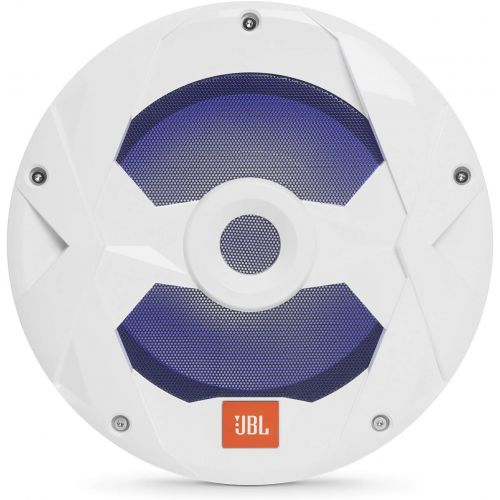 제이비엘 JBL OEM Replacement Bundle - MS10LW 10 Marine LED Subwoofer & A Pair of MS8LW 8 Marine LED Speakers - White