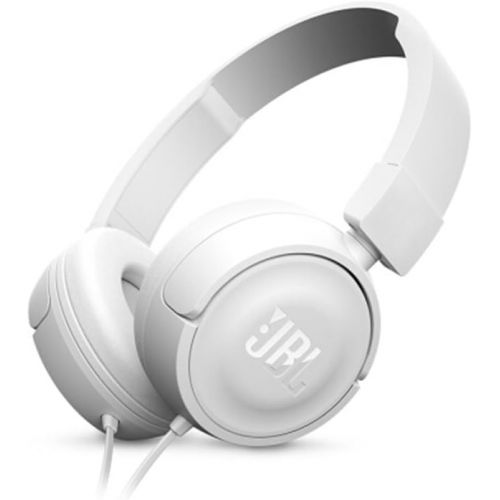 제이비엘 JBL Pure Bass Sound T450 Wired On-Ear Headphones White