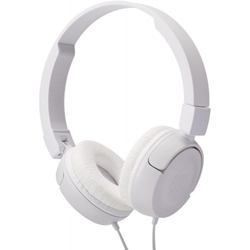 제이비엘 JBL Pure Bass Sound T450 Wired On-Ear Headphones White