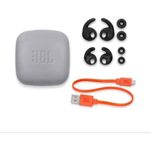 제이비엘 JBL Reflect Contour 2 Wireless Sport in-Ear Headphones with Three-Button Remote and Microphone - White