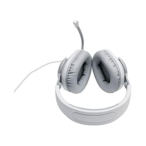 제이비엘 JBL Quantum 100 - Wired Over-Ear Gaming Headphones - White